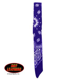 BANDANA CRYSTAL PAISLEY NAVY