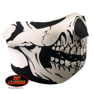 1/2 SKULL FACE MASK - NEOPRENE