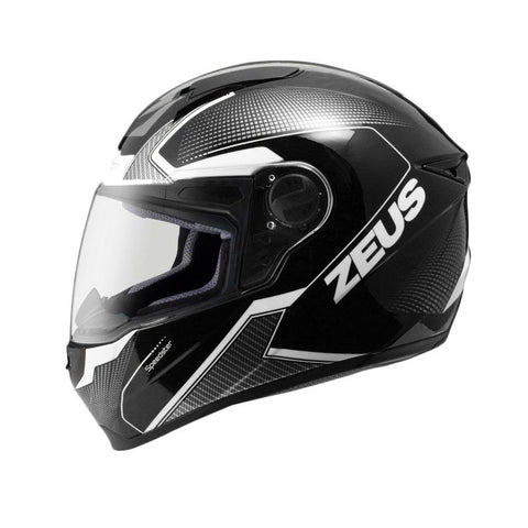 ZEUS ZS-811 HELMET- FULL FACE - BLACK/GREY