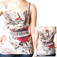 TOP DAGGER HEART - SUBLIMATION LADY TOP TANK
