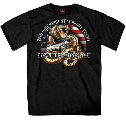 2ND AMENDMENT RATTLER T-SHIRT - SHORTSLEEVE MEN T-SHIRTS