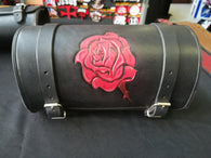 Copy of CUSTOM TOOL BAG - RED ROSE- LEATHER