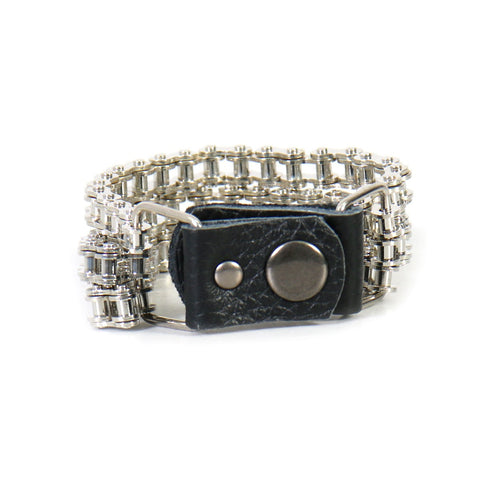 TRIPLE BIKE CHAIN BRACELET