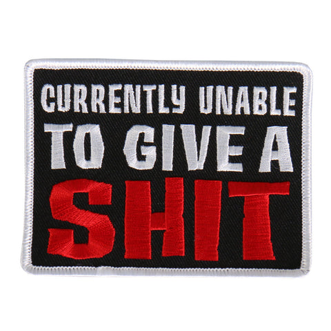 PATCH CURRENTLY UNABLE TO