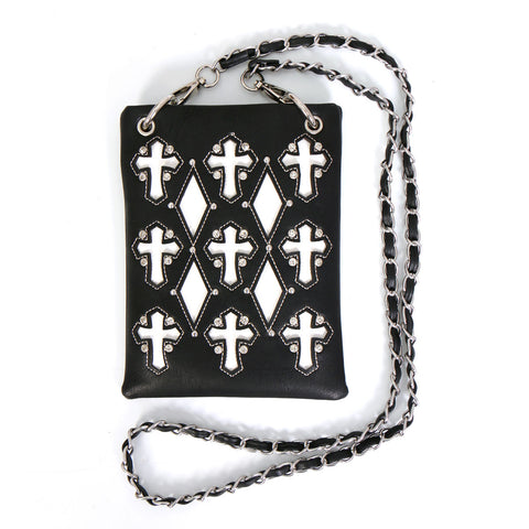 PURSE CUT OUT CROSSES