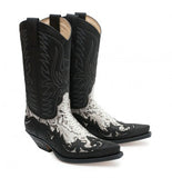 SENDRA CUERVO SPRINTER NEGRO / PYTHON BARR NATURAL LEATHER BLACK-PYTHON /