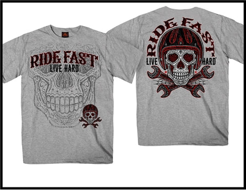 SUGAR WRENCHES MEN SHORT SLEEVE FRONT AND BACK T-SHIRT