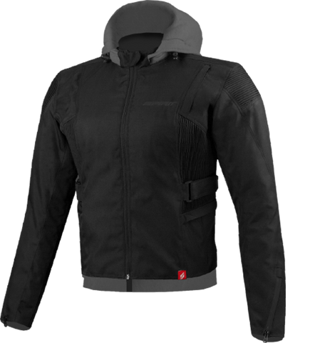 SPIRIT PANDORA LADIES JACKET - HOODIE - BLACK/GREY