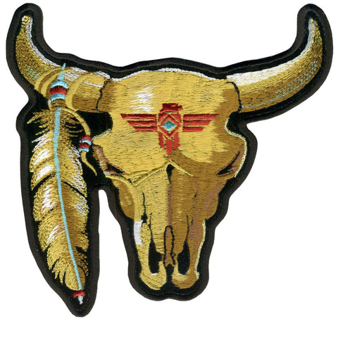 PATCH CATTLE SKULL