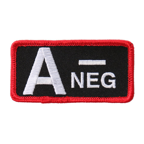 PATCH BLOOD TYPE A NEG