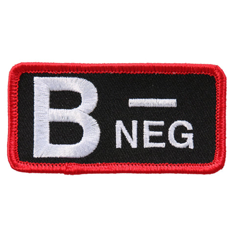 PATCH BLOOD TYPE B NEG