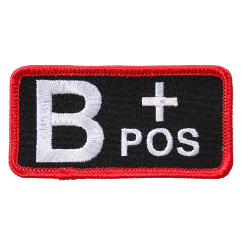 PATCH BLOOD TYPE B POS