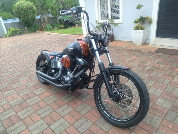 Harley-Davidson Softail - Custom Bike - iconic SUNSET