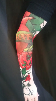 HEART - LOVE TATTOO SLEEVE (SINGLE)