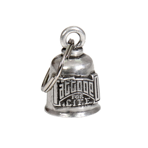 BELL TATTOOED FOR LIFE GUARDIAN BELL - PEWTER - 1"X1.5"