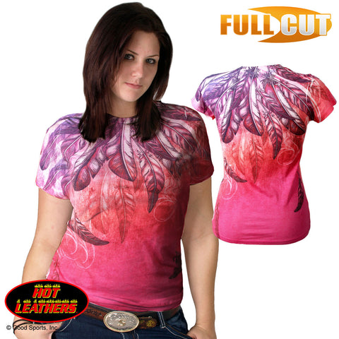 FULL CUT - FEATHERS - SUBLIMATION T-SHIRT