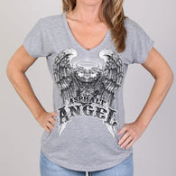 SHORT SLEEVE ASPHALT  ANGEL T SHIRT