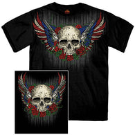 SKULL AND GUNS T-SHIRT