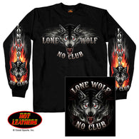 DOUBLE SIDED LONE WOLF FULL FACE