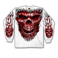 SHREDDER SKULL RED