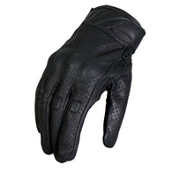 VENTED KNUCKLE GUARD GLOVE - LEATHER