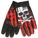 MECHANIC GLOVES FLAG SKULL