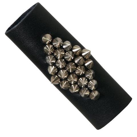 HAIR GLOVE LEATHER SPIKES CLUSTER