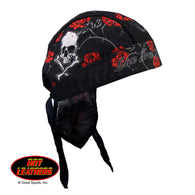 SKULL & ROSES HEAD WEAR