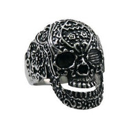 RING TATTOOS GONE WILD SKULL - 316L stainless steel