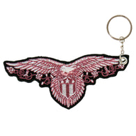 KEY CHAIN PATCH PINK EAGLE