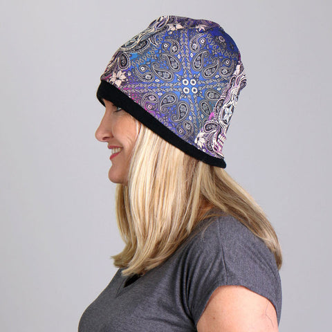 SUGAR PAISLEY KNIT HAT