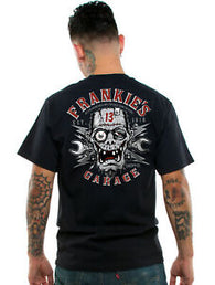 SS BP FRANKIE'S GARAGE / LUCKY 13 SINCE 1991 / SHORT-SLEEVE MEN T-SHIRT