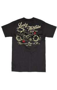 SS BP VINTAGE IRON - LUCKY 13 SINCE 1991 - SHORT-SLEEVE MEN T-SHIRT