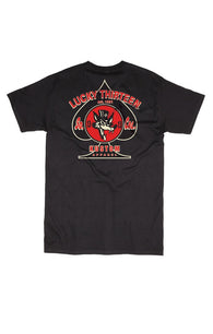 SS BP WOLFY - LUCKY 13 SINCE 1991 - SHORT-SLEEVE MEN T-SHIRT