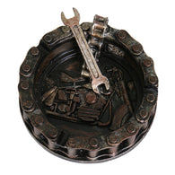 ASHTRAY BIKE CHAIN - CERAMIC - 12CM