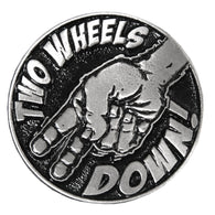 PIN TWO WHEELS DOWN