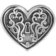 PIN HEART LOCK