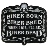 PATCH BIKER BORN