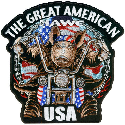 PATCH GREAT AMER HAWG
