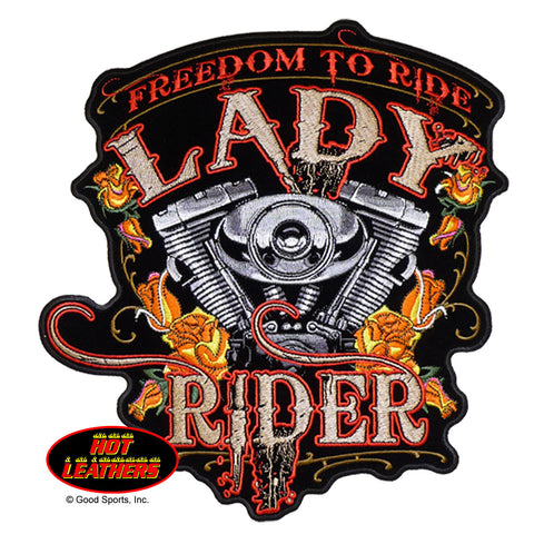 FREEDOM TO RIDE LADY RIDER PATCH