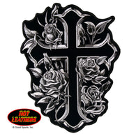 PATCH CROSS & ROSES