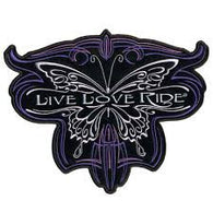 PATCH METALLIC BUTTERFLY