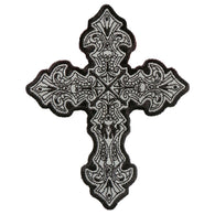 REFLECTIVE CRUCIFIX PATCH