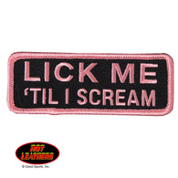 PATCH LICK ME TIL I SCREAM