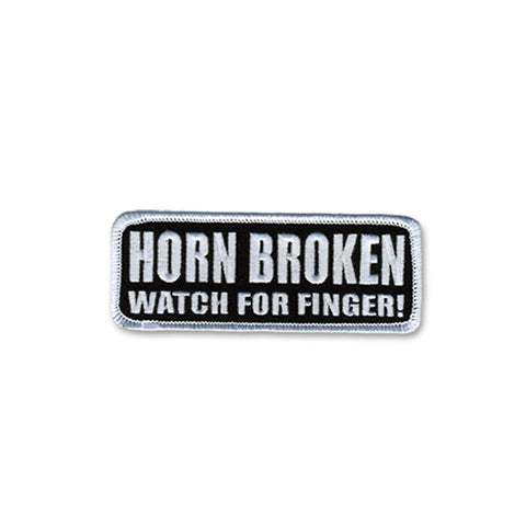 PATCH HORN BROKEN