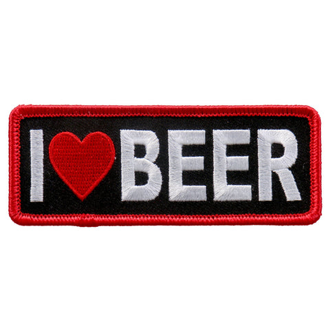 I LOVE BEER PATCH