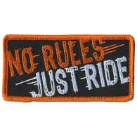 NO RULES JUST RIDE PATCH
