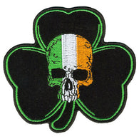 SHAMROCK SKULL PATCH