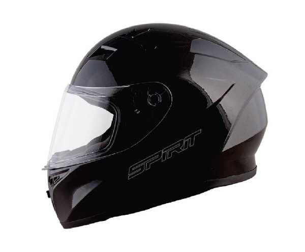 SPIRIT TYRO GLOSS BLACK - FULL FACE HELMET