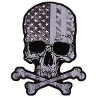 FLAG SKULL PATCH